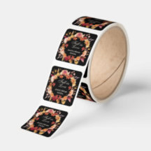 tomber amoureux, mariage botanique automnal noir