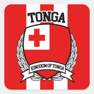 Sticker Carré Tonga