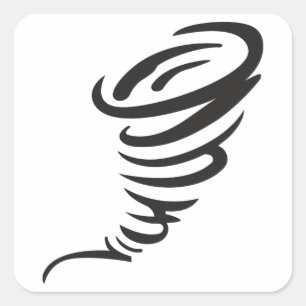 Sticker Carré Tornade