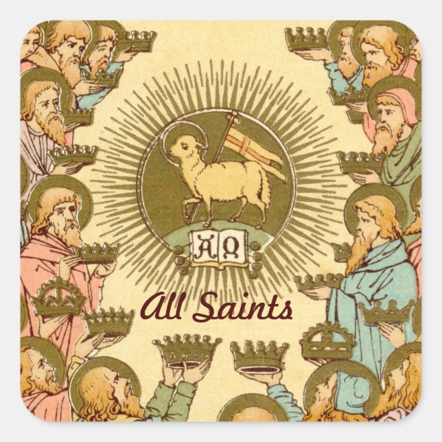 Sticker Carré Tous les saints (RLS 19) (Devant)