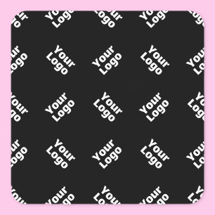 Sticker Carré Tout logo ou image téléchargée Motif éparpillé
