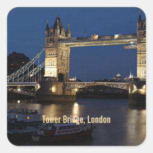 Sticker Carré Tower Bridge, Londres, Angleterre