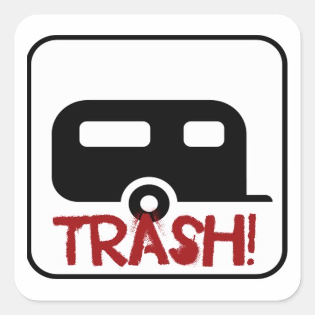Sticker Carré Trailer (Devant)