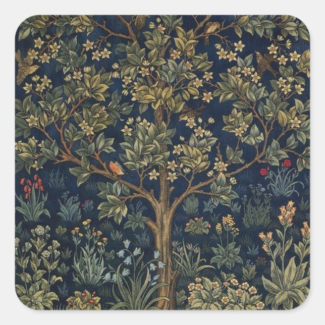 Sticker Carré Tree of Life (Devant)