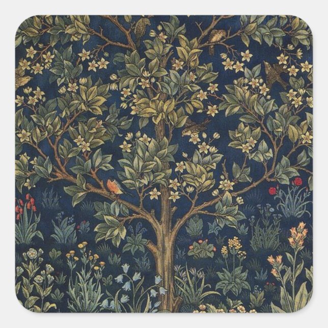 Sticker Carré Tree of Life (Devant)