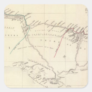 Sticker Carré Tripoli, Egypte