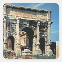 Triumphal Arch of Septimius Severus, dedicated