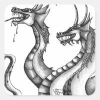 Trois modèles d'hydre à tête