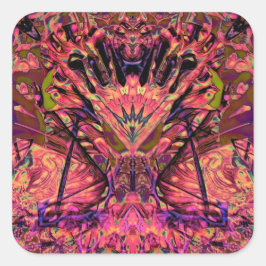 Sticker Carré Try Garland