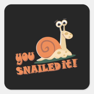 Sticker Carré Tu l'as bien fait