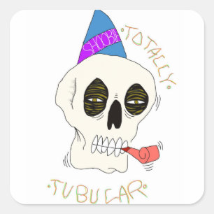 Sticker Carré Tubulaire