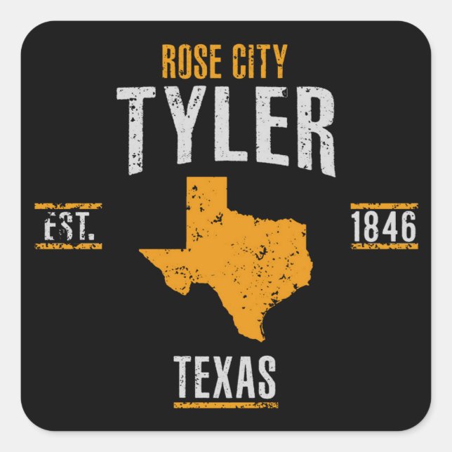 Sticker Carré Tyler (Devant)