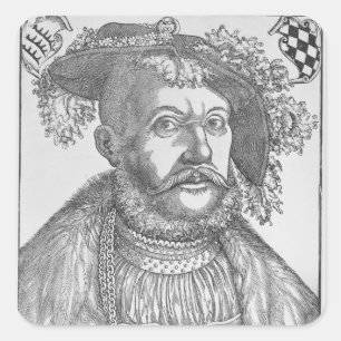 Sticker Carré Ulrich, duc de Wurttemberg