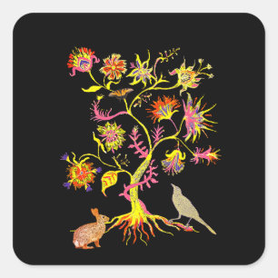 Sticker Carré Un arbre de vie