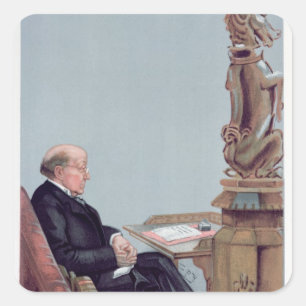 Sticker Carré Un avocat écossais