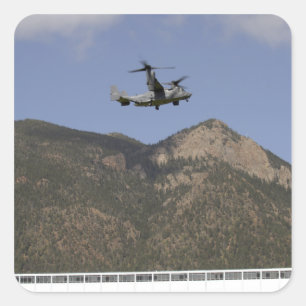 Sticker Carré Un balbuzard CV-22