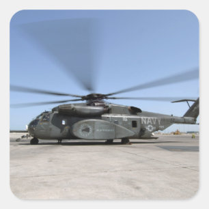 Sticker Carré Un hélicoptère Sea Dragon MH-53E