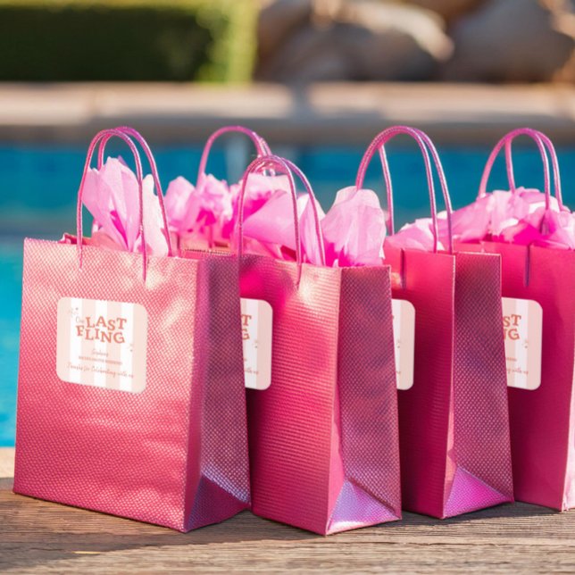 Sticker Carré Une dernière aventure avant le mariage (Créateur téléchargé)