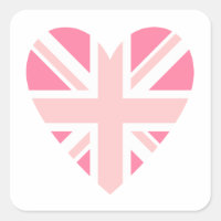 Union Jack rose/Coeur du drapeau
