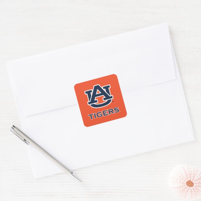 Sticker Carré Université d'Auburn | Auburn (Enveloppe)
