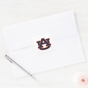 Sticker Carré Université d'Auburn   Auburn UA Logo