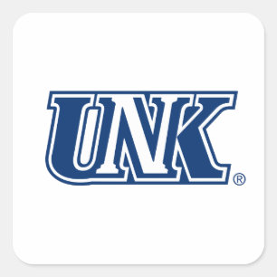Sticker Carré UNK  Université du Nebraska à Kearney