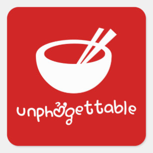 Sticker Carré Unphở gettable