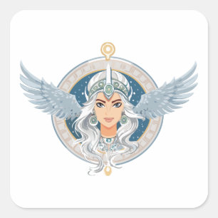 Sticker Carré Valkyrie