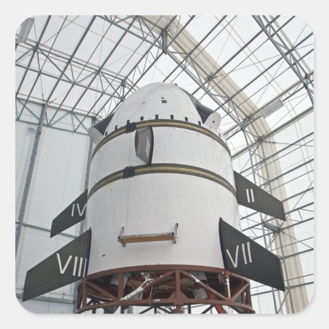 Sticker Carré Véhicule du système d'abandon de lancement max. (Devant)