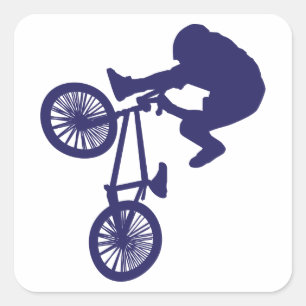 Sticker Carré Vélo BMX