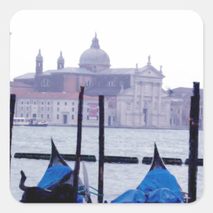 Sticker Carré Venise Italie Voyage