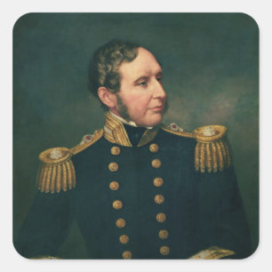Sticker Carré Vice-amiral Robert Fitzroy