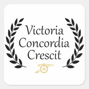 Sticker Carré Victoria Concordia Crescit Arsenal