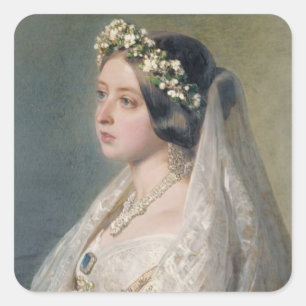 Sticker Carré Victoria la mariée
