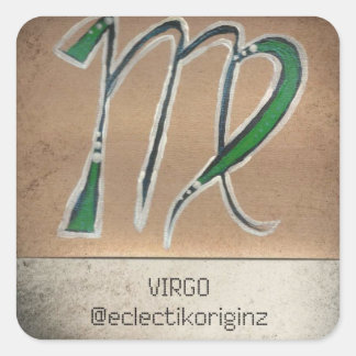 Sticker Carré Vierge