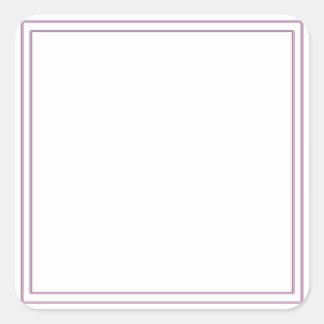 Sticker Carré Vierge do-it-yourself Modèle Party Givaway ajouter