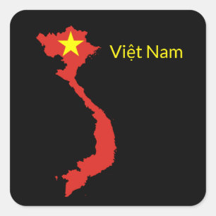 Sticker Carré Viêt Nam