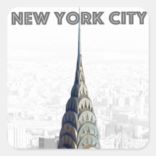 Sticker Carré Ville de New York
