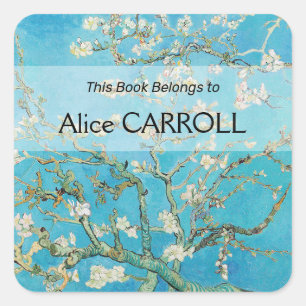 Sticker Carré Vincent van Gogh - Floraison des amandiers