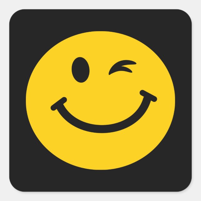 Sticker Carré Visage (Devant)