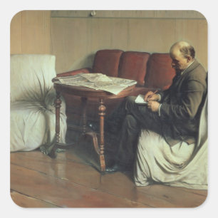 Sticker Carré Vladimir Lénine à Smolny, 1930