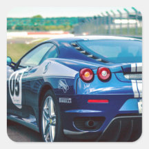 Voiture Blue Race