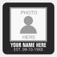 Votre photo ici Nom et âge