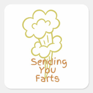 Sticker Carré Vous envoyer des images