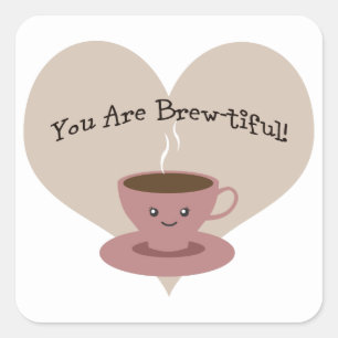 Sticker Carré Vous Êtes Brewtifs
