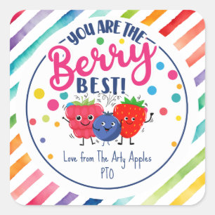 Sticker Carré vous êtes la meilleure baie