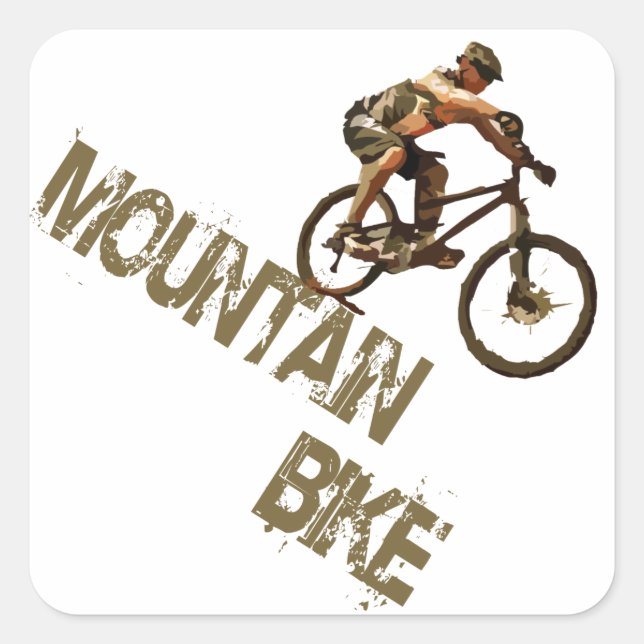 STICKER CARRÉ VTT (Devant)