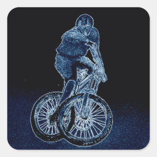 Sticker Carré VTT Llandegla mtb bmx