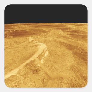 Sticker Carré Vue 3D de Latona Vorona