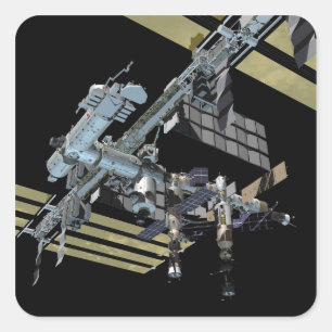 Sticker Carré Vue générée par ordinateur 13